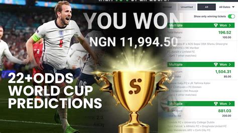 Sportybet winning odds .